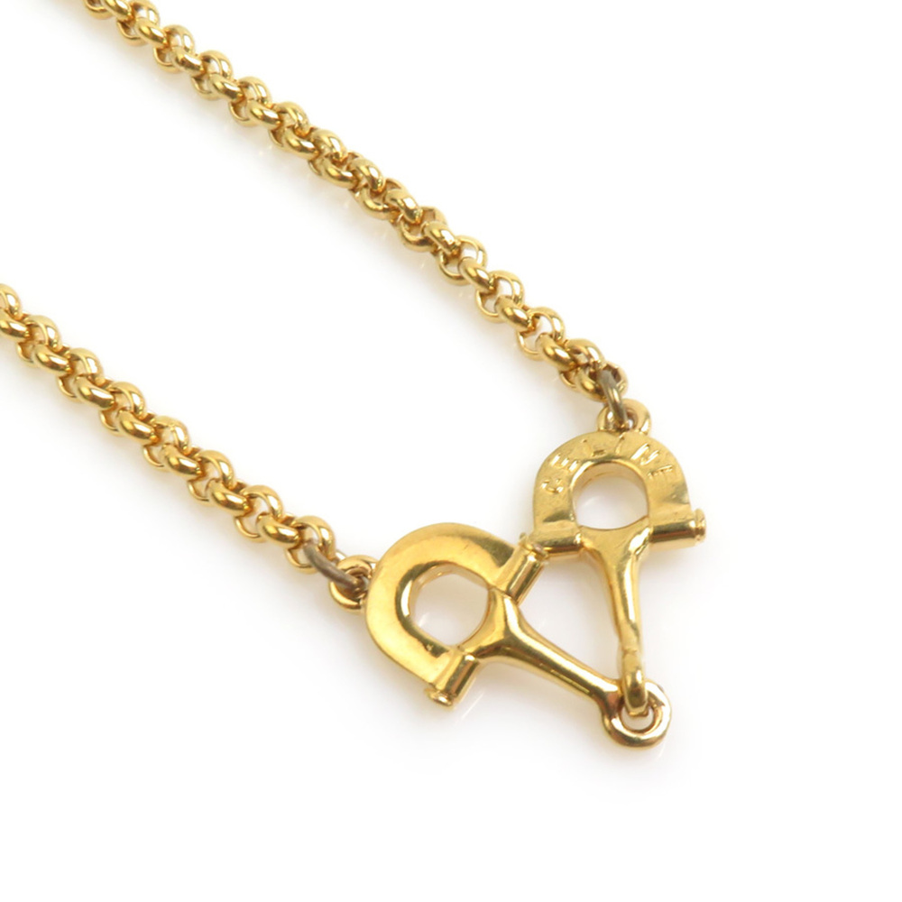 CELINE Gold Necklace